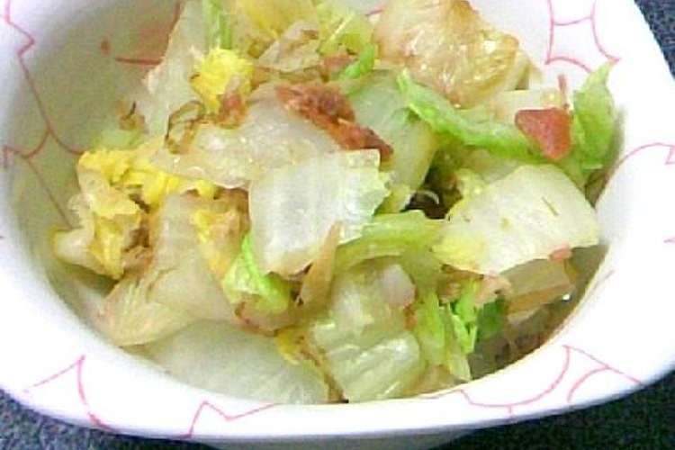 白菜の梅おかか和え レシピ 作り方 By Myme クックパッド 簡単おいしいみんなのレシピが352万品