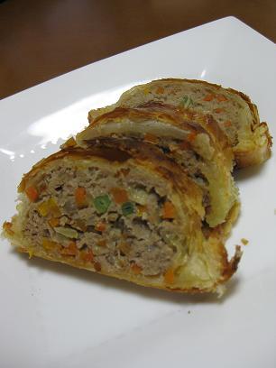 ミートローフホイルパックのレシピ