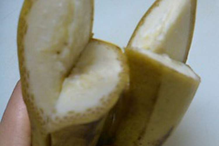 バイト先で教わったバナナの切り方 レシピ 作り方 By Betico クックパッド 簡単おいしいみんなのレシピが353万品