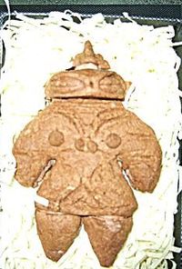 遮光器土偶クッキー（立体）