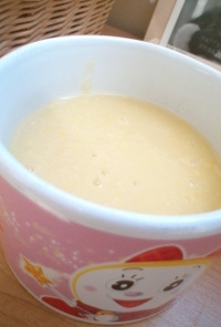 乳製品不使用の長芋コーンポタージュ