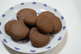 HMとサラダ油で簡単ココアクッキー