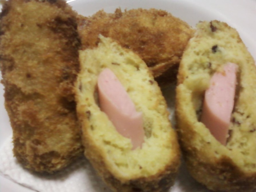 薩摩芋だらけの薩摩芋パン実験②の画像