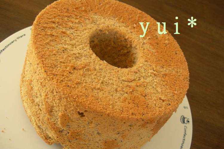 ミルクティーシフォンケーキ レシピ 作り方 By Yum Po クックパッド 簡単おいしいみんなのレシピが349万品