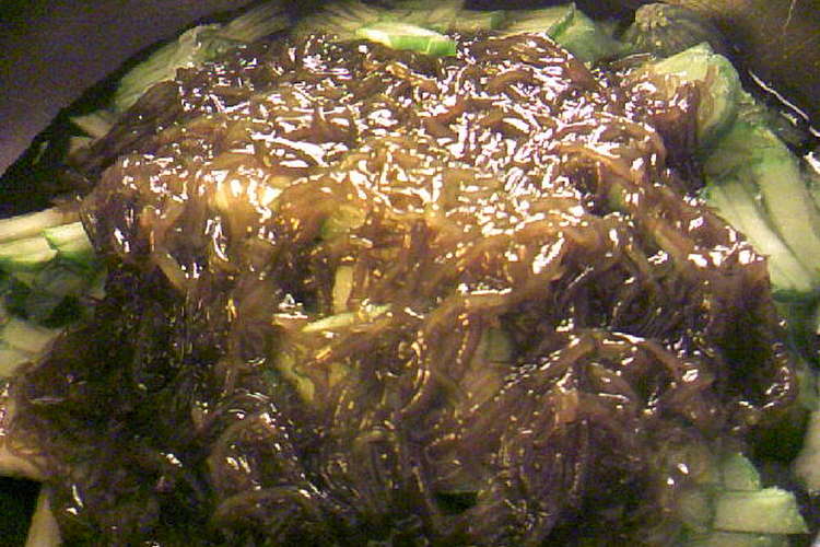 もずく酢ときゅうりのめんつゆ和え レシピ 作り方 By Rosenkranz クックパッド 簡単おいしいみんなのレシピが365万品