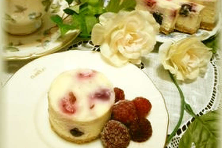 濃厚 ベリー ベリーnyチーズケーキ レシピ 作り方 By 凪りぃ クックパッド 簡単おいしいみんなのレシピが360万品