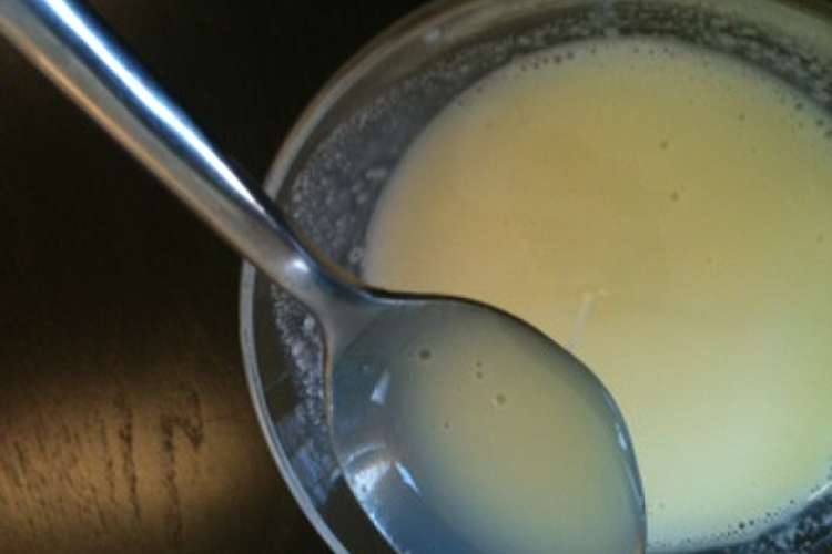 とっても簡単だよ 手作り練乳 レシピ 作り方 By Daidaimom クックパッド 簡単おいしいみんなのレシピが359万品