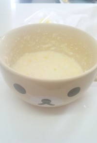離乳食☆豆腐のコーンポタージュ