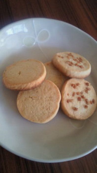 米粉クッキーの写真