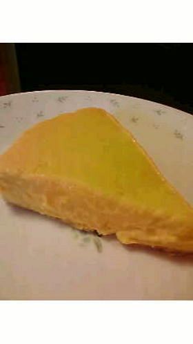 カボチャのレアチーズケーキの画像