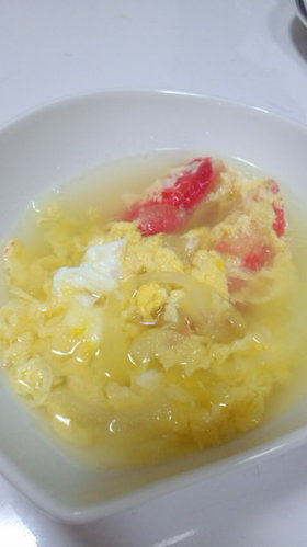 豪華に★たらば蟹スープ★カニ汁