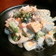 塩豆腐とブロッコリーのスィートマヨサラダ