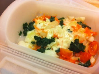 離乳食　鱈と野菜のチーズ蒸しの画像