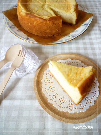 あっさり♡リコッタチーズケーキの写真