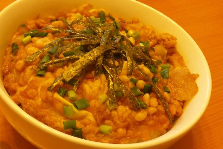 お蕎麦屋さんメニュー たぬき丼 レシピ 作り方 By Shioriのママ クックパッド 簡単おいしいみんなのレシピが352万品
