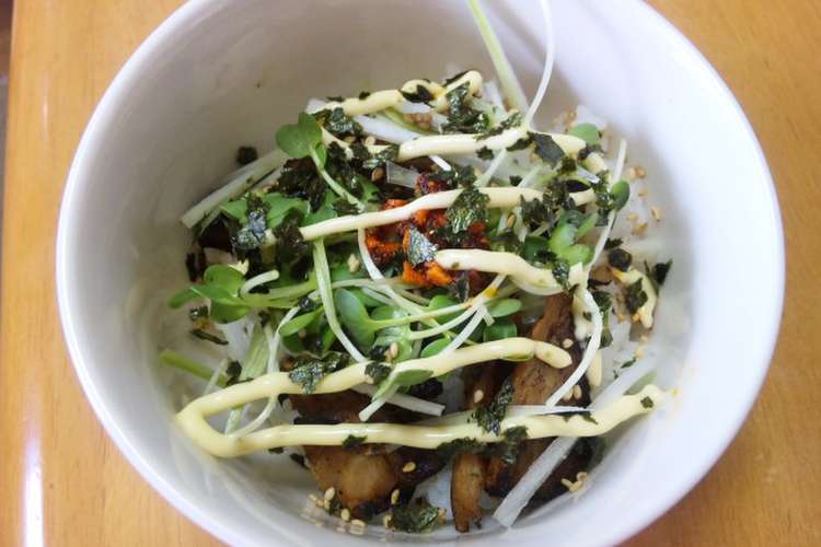 簡単 ラーメン屋さんのチャーシュー丼 レシピ 作り方 By Sakisaki69 クックパッド 簡単おいしいみんなのレシピが358万品