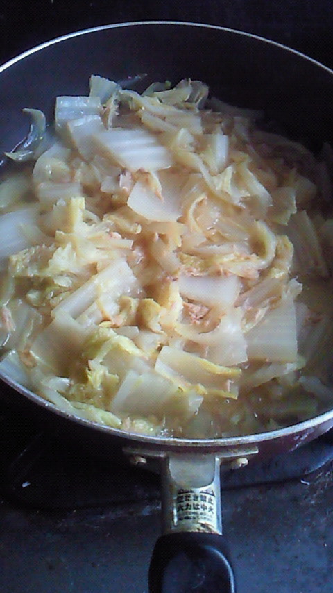 白菜のコンソメ煮の画像