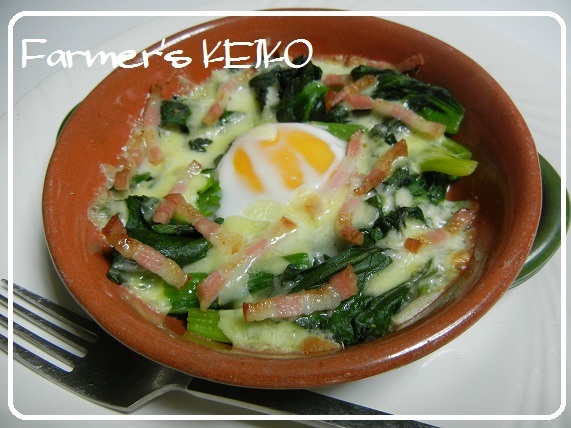 ほうれん草、リコッタチーズ、フォンティーナを添えた焼きペンネのレシピ