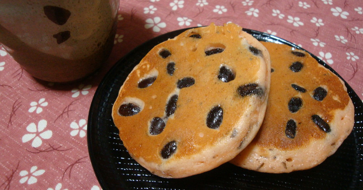 桜餅風味のパンケーキ