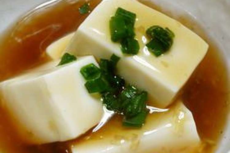 あったか豆腐の生姜あんかけ レシピ 作り方 By ほっこり の クックパッド