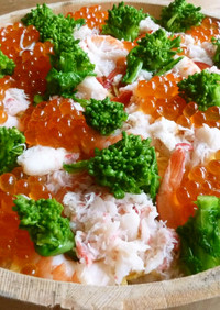 イクラ！蟹！鮭！簡単美味な海鮮ちらし寿司