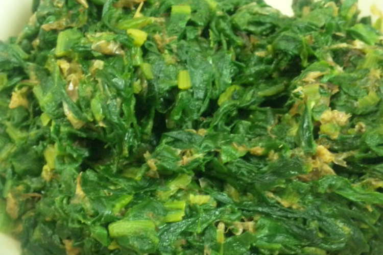 子供向け ほうれん草の鰹節炒め レシピ 作り方 By ちゃろげ クックパッド 簡単おいしいみんなのレシピが357万品