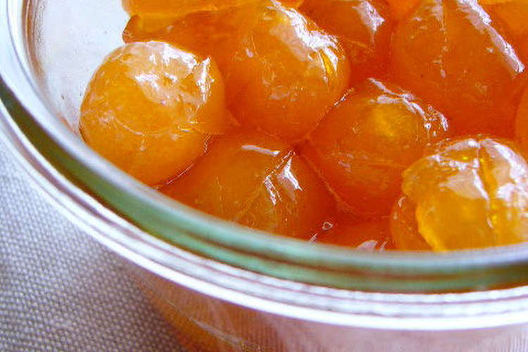 金柑のはちみつ甘露煮 レシピ 作り方 By Cocoko クックパッド