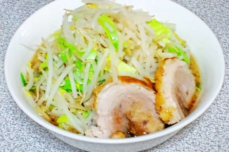 自宅でラーメン二郎 家二郎 簡易版 レシピ 作り方 By ヤス 武州川崎 クックパッド 簡単おいしいみんなのレシピが366万品