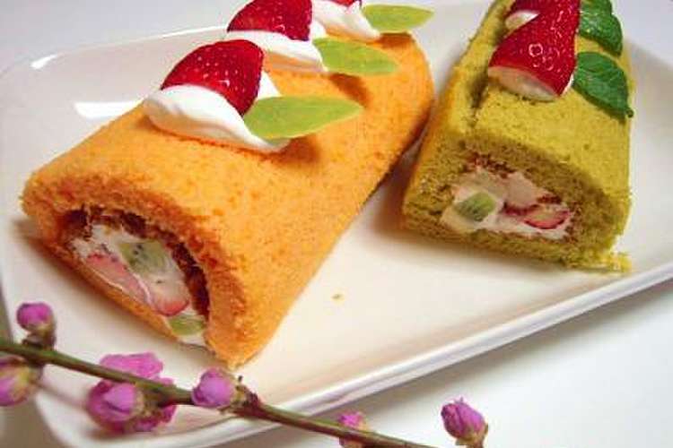 ホットケーキミックスで簡単ロールケーキ レシピ 作り方 By Chibirino クックパッド
