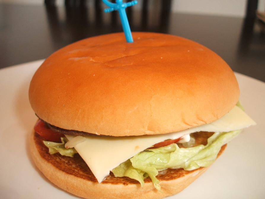 マックのハンバーガーを豪華にする方法の画像