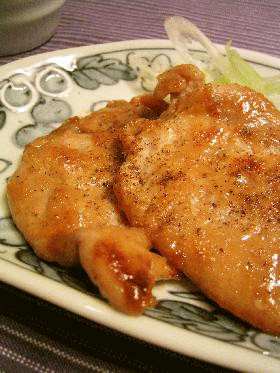 豚肉の味噌生姜焼き