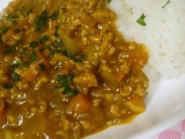 我が家のキーマカレー<ひき肉カレー>♡