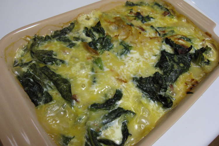 マスタードグリーンのキャセロール レシピ 作り方 By Bonnet クックパッド 簡単おいしいみんなのレシピが361万品