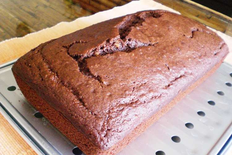 全粒粉５０ ヘルシー チョコバナナケーキ レシピ 作り方 By ピンクローズv O クックパッド 簡単おいしいみんなのレシピが355万品