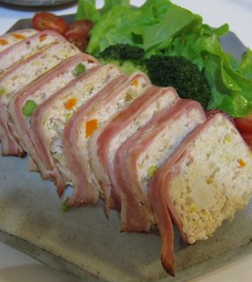 パーティーにぴったり☆チキンミートローフ