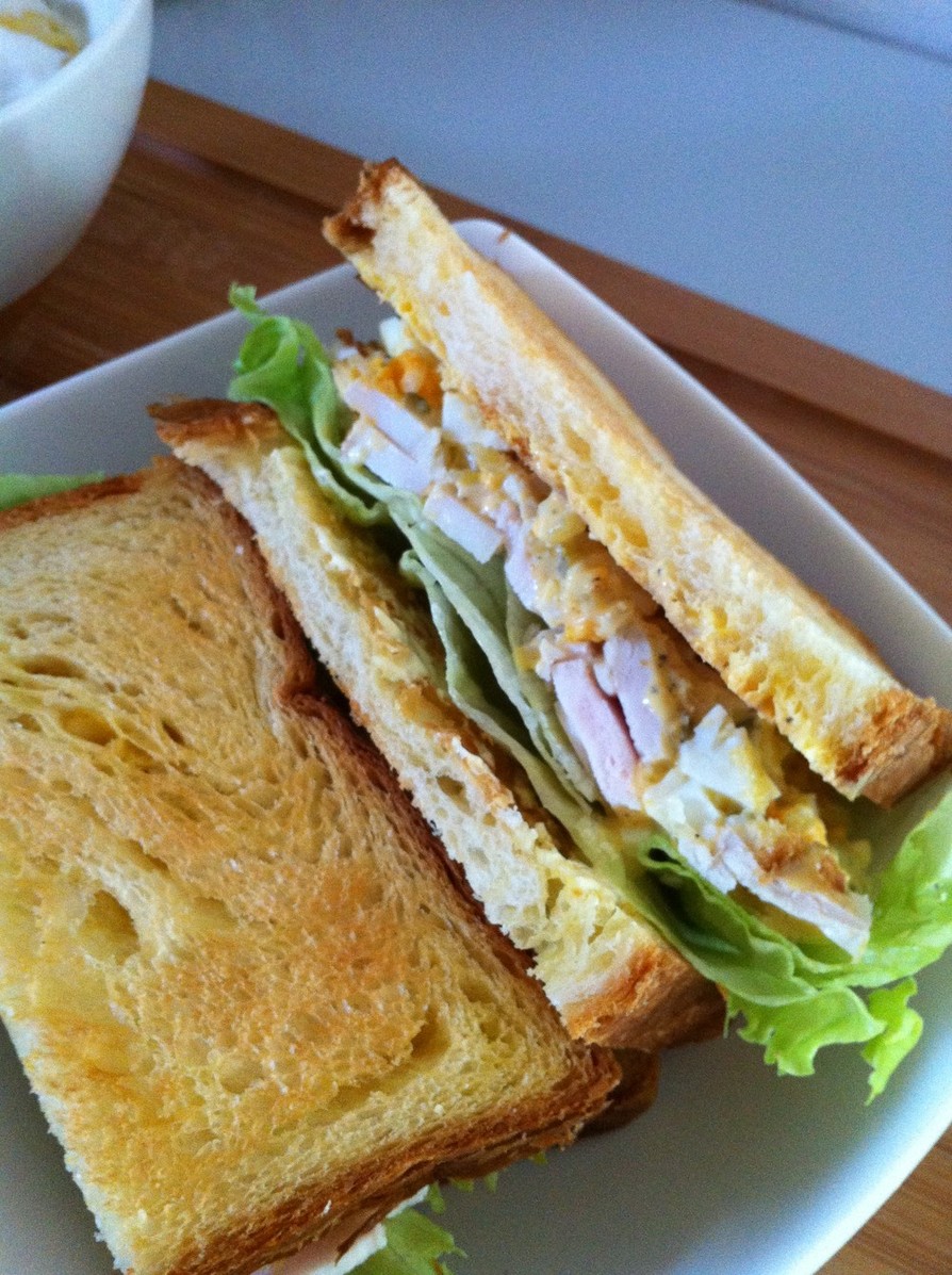 塩鶏のサンドイッチ　－タルタルソース－の画像