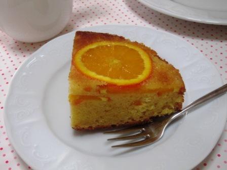 簡単オレンジケーキ☆バター不使用の画像