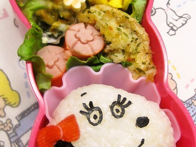 キャラ弁 スヌーピーの妹 ベルのお弁当 レシピ 作り方 By Namimocchi クックパッド 簡単おいしいみんなのレシピが349万品