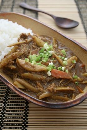 煮込み要らず！和風きんぴらカレー