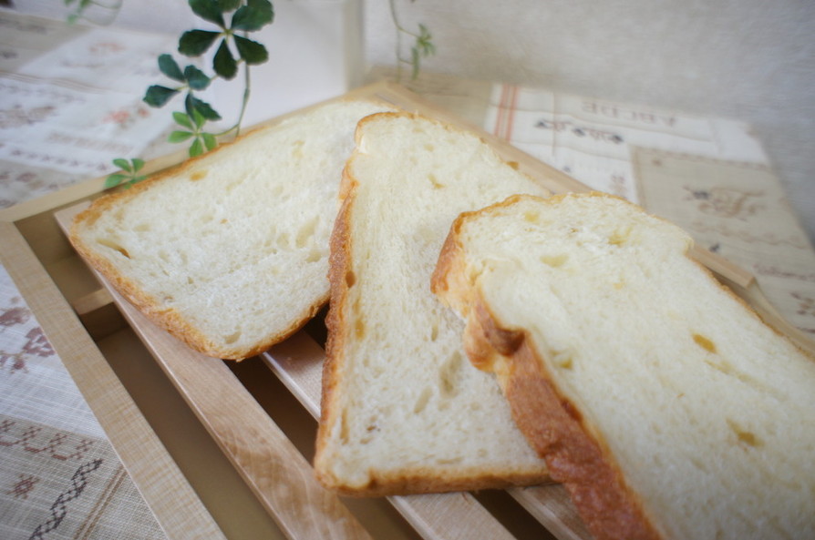 HB使用☆ハニーとレモンのふわふわ食パンの画像