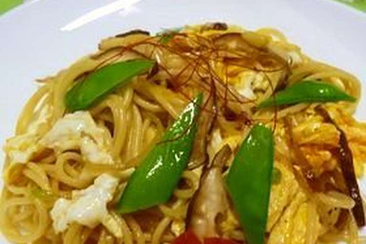 卵と椎茸のパスタ レシピ 作り方 By ミッキーアン クックパッド