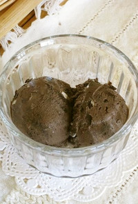 ＊オレオ＆チョコレートのアイスクリーム＊