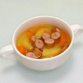 ウインナーがおいしい♪ポトフ風スープ