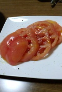 たった１分☆イタリア風トマトスライス