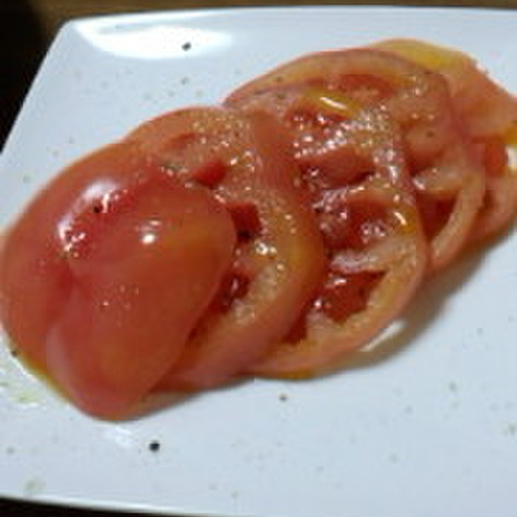 たった１分☆イタリア風トマトスライス