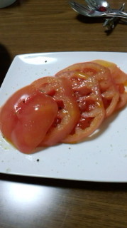 たった１分☆イタリア風トマトスライスの画像