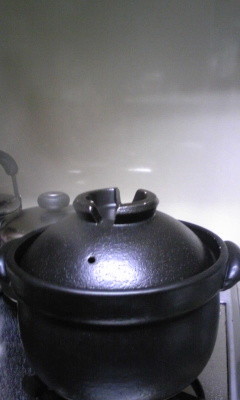 簡単　土鍋でご飯の画像