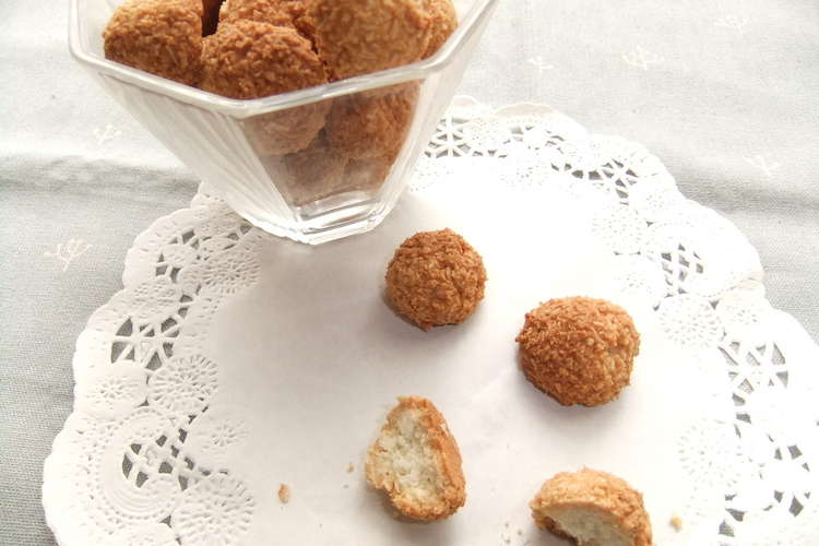 お店の味 カリッカリココナッツマカロン レシピ 作り方 By のほcook クックパッド 簡単おいしいみんなのレシピが349万品