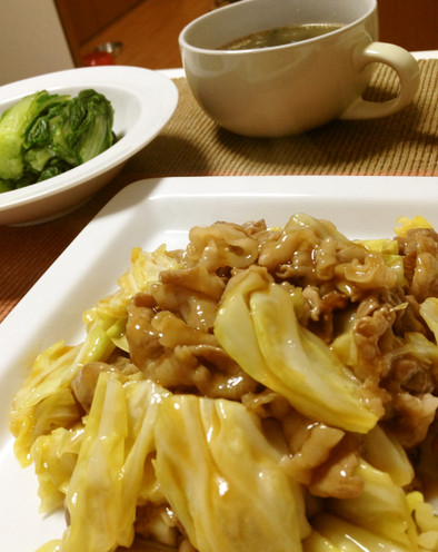 ご飯がススム☆豚とキャベツの簡単中華炒めの写真