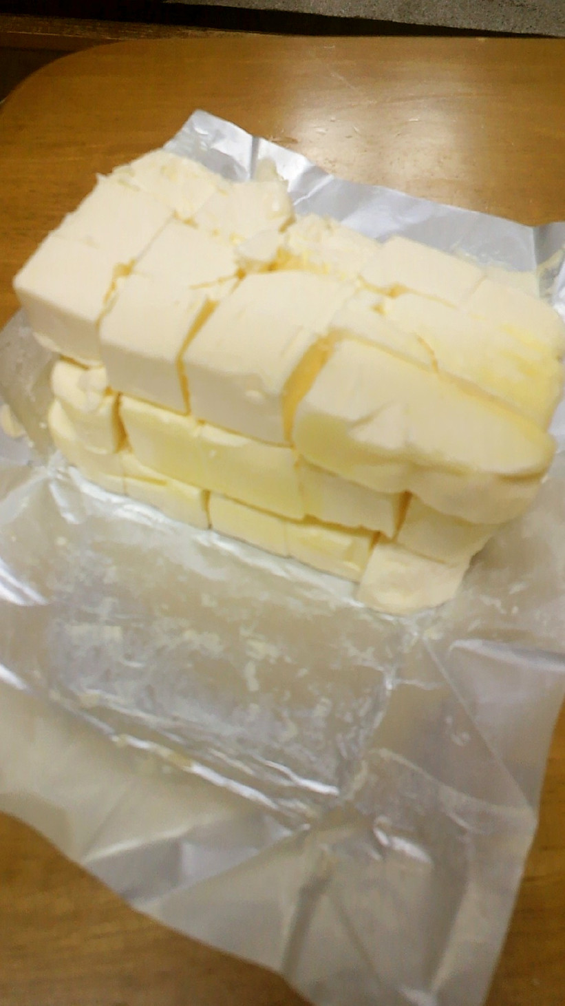 450gバターの切り方の画像